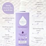 Kokoso Baby Hair & Body Wash 200ml Coconut Oil Aloe Vera 3-in-1 view 2