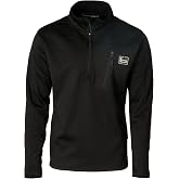 Banded Men's Mid-Layer 1/4 Zip Fleece Pullover | Warm Soft Outdoor Hunting Shirt, Insulated Brushed Interior, Elastic Cuffs