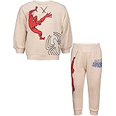 Magic Threadz Disney Clothes Baby Boys Sweatshirt & Pants Set Mickey, Cars, Toy Story, Lion King, Stitch, Spiderman (12M-24M)