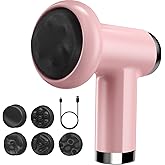 medcodes Anti Cellulite Massage Tool, Body Sculpting Machine for Women, Lymphatic Drainage Device with Lipo Roller, Handheld Home Use for Belly Fat, Stomach, Thighs & Buttocks Sculpting (Pink)