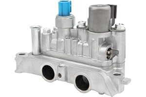 YLB.&CO 15810-R70-A04 Engine Variable Valve Timing (VVT) Solenoid Front Spool Valve Assembly Compatible with Acura Honda Accord Crossour Odyssey Pilot 3.5L V6 2009-2016