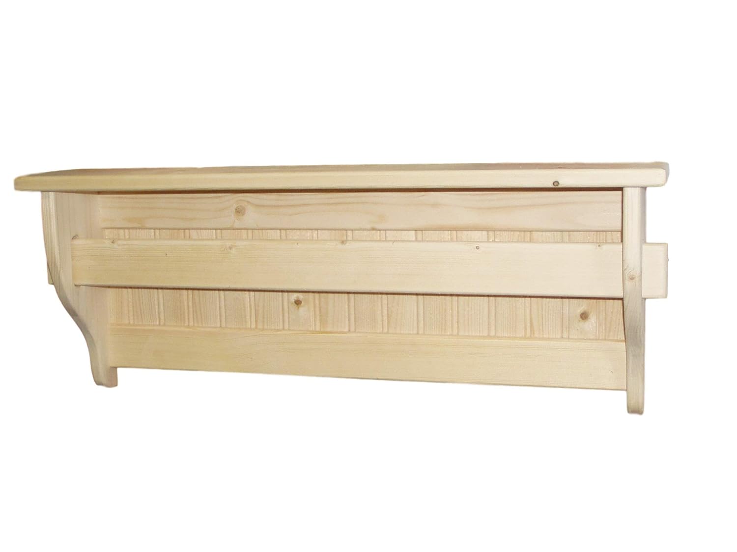 Rustic Wood Quilt Afghan Holder Handmade