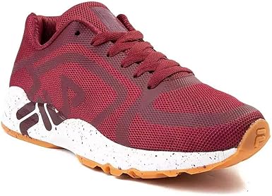 fila shoes maroon