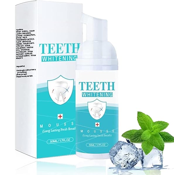 LANTHOME WHITE FOAM TEETH WHITENING PRODUCTS-TOOTH WHITENING MOUSSE,...