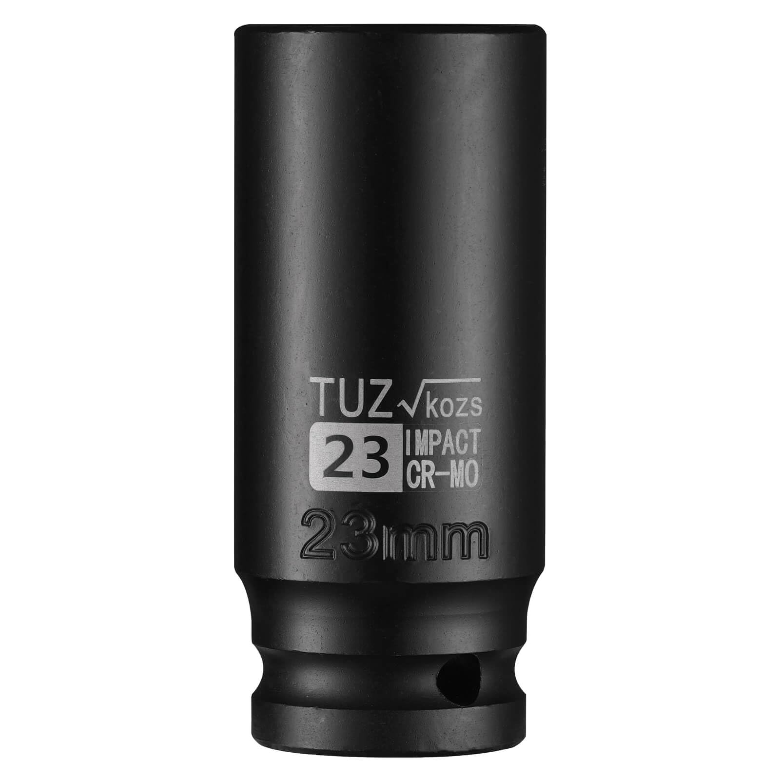 TUZkozs 1/2-Inch Drive 23mm Deep Impact Socket with
