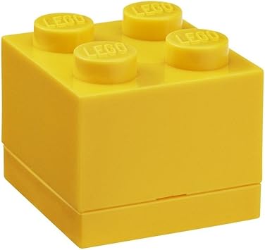 LEGO Minicaja de 4 espigas, Caja para tentempiés: No Name: Amazon.es: Hogar