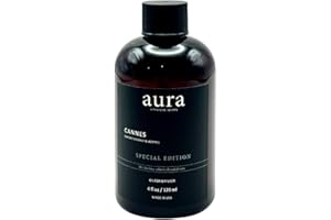 AURA SENSORIAL AROMA A U R A - Cannes Fragrance Oil for Waterless Scent Diffuser - Inspired by D.ior-Eden-ROC | (4 fl oz, 120 ml) Pure Essential Oil Blends for Aromatherapy Diffuser & Hotel Collection Oil Diffuser