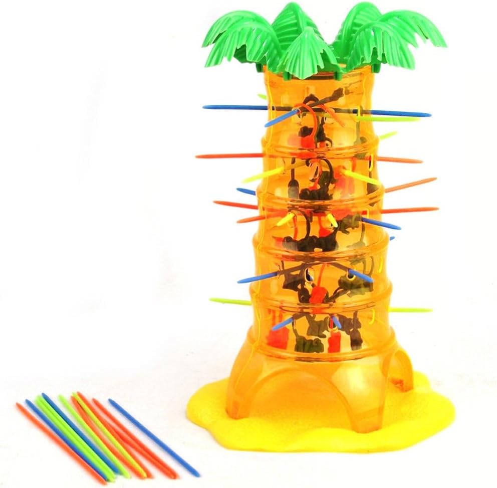 Lanpan Monkey climbing tree game toy HOT Falling Tumbling Monkey Family Toy