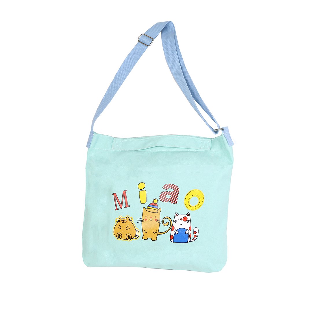 Cute Cat Cotton Canvas Eco Bag Women\'s Shoulder Shopping Bag Women\'s Beach Bag