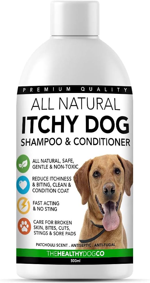All Natural Itchy Dog Shampoo, Conditioner & Moisturiser Patchouli