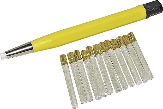 RoNa Glasfaserradierer Ø 4mm inklusive 12 Ersatzpinsel