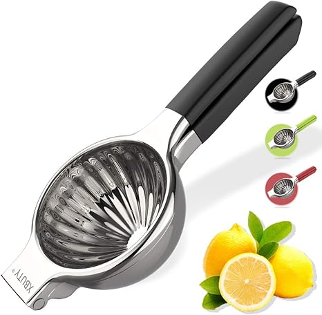 Top rated bellemain premium quality stainless steel lemon squeezer with silicone handles Clearance