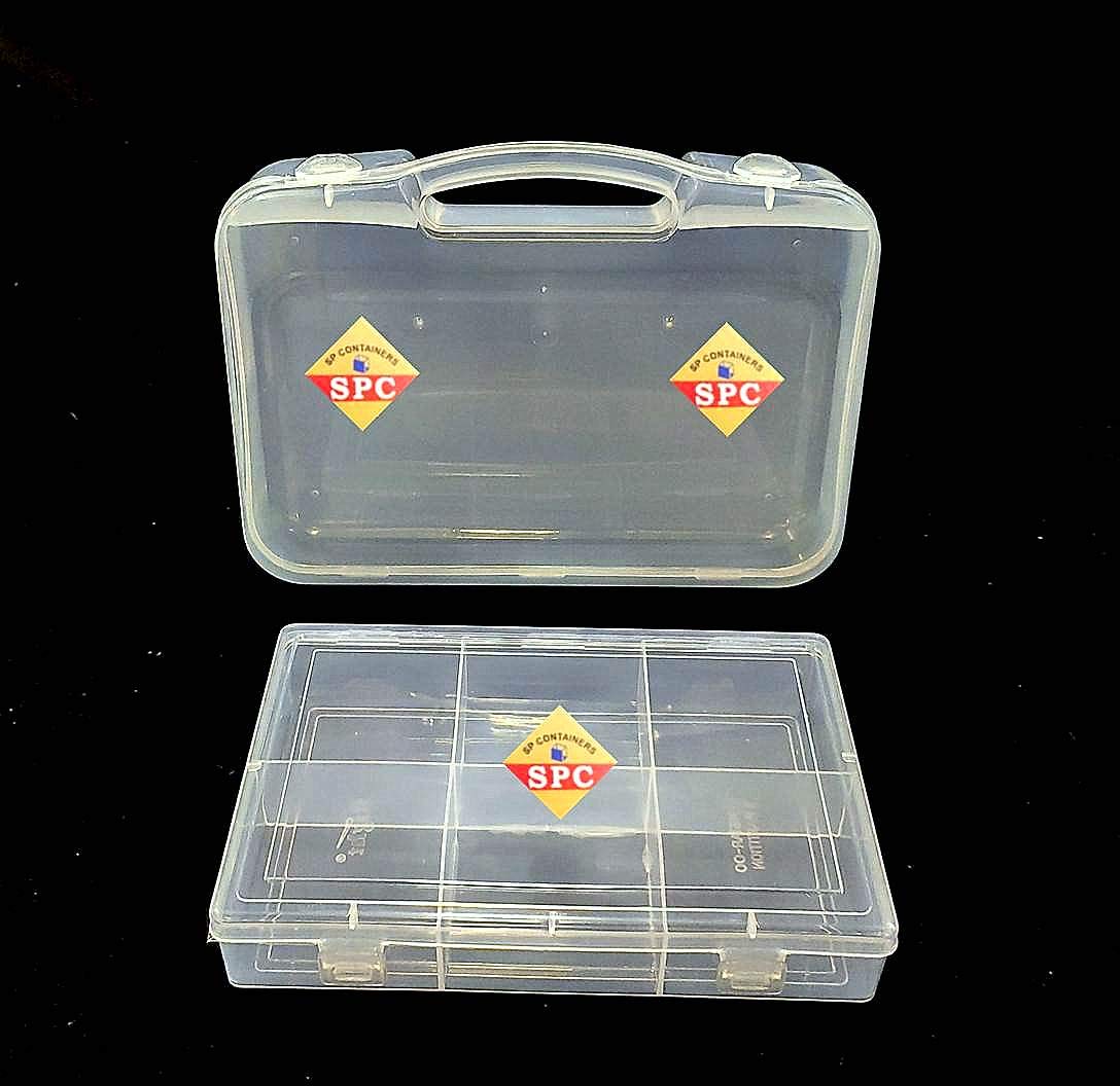 SPC Empty Plastic Medicine Box, Medical Box, First aid Box, Multi
