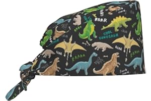 Working Cap Scrub Cap with Sweatband Adjustable Unisex Women Tie Back Hat Nurse Surgical Caps