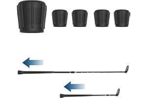 KONGISS Golf Club Sensor Covers Compatible with Garmin Approach CT10, Arccos Smart Sensors, Golf Pad Tag & Other GPS Club Tracking Sensors.Fit Standard to Jumbo Sized Grips (5 Covers)