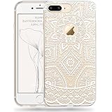iPhone 7 Plus [5.5''] Case - Anwish Henna Totem Series Print Cover Vogue Soft TPU Crystal Back Unique Ultraslim Thin Clear Protect Case For iPhone 7 Plus