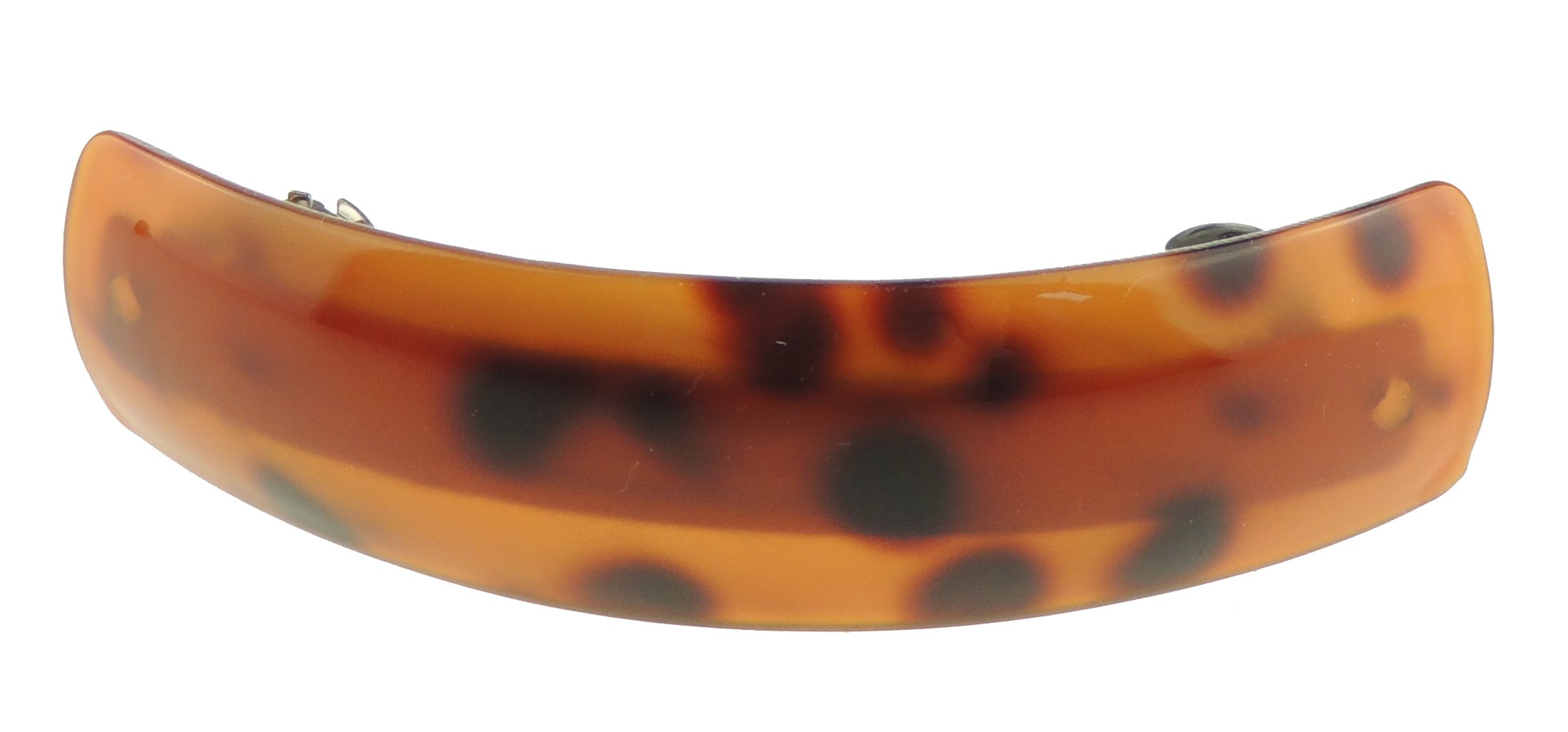 Ladies Girls Party Christmas Bridal Wedding Accessories Slides Hairpin Hair Clips Grips Bobby Pins Clip 9cm Square Rectangle Hair Barrette Clip Round Tort Brown Slide