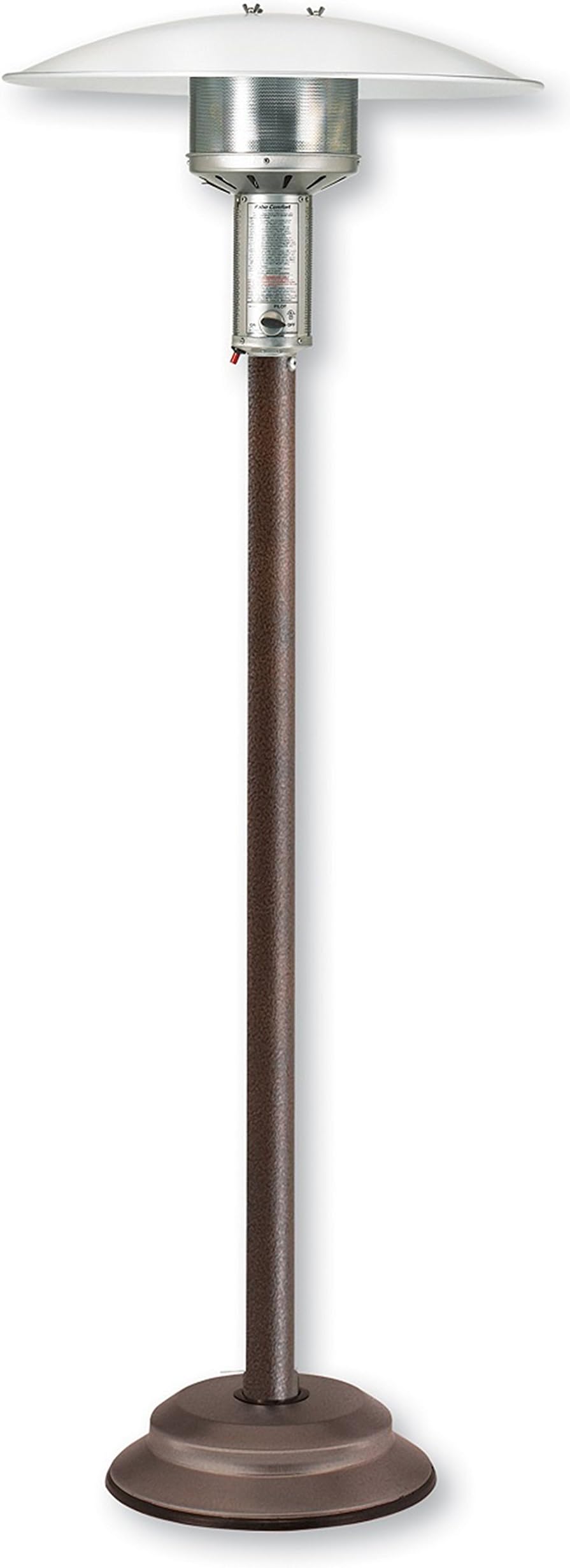 Patio Comfort Model NPC05-AB Antique Bronze Portable Natural Gas Heater