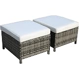 Super Patio Outdoor Ottoman Patio Furnit Buy Online In Japan At Desertcart