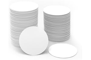 BABIQT 50PCS NFC Tags NFC Coins Cards Ntag215, Blank Rewritable NFC 215 Tag NFC Cards Round NFC Chip 25mm, Compatible with Tagmo and NFC Enabled Mobile Phones and Devices