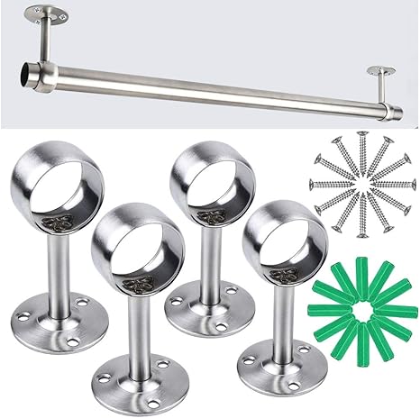 soporte de techo para barra de cortina