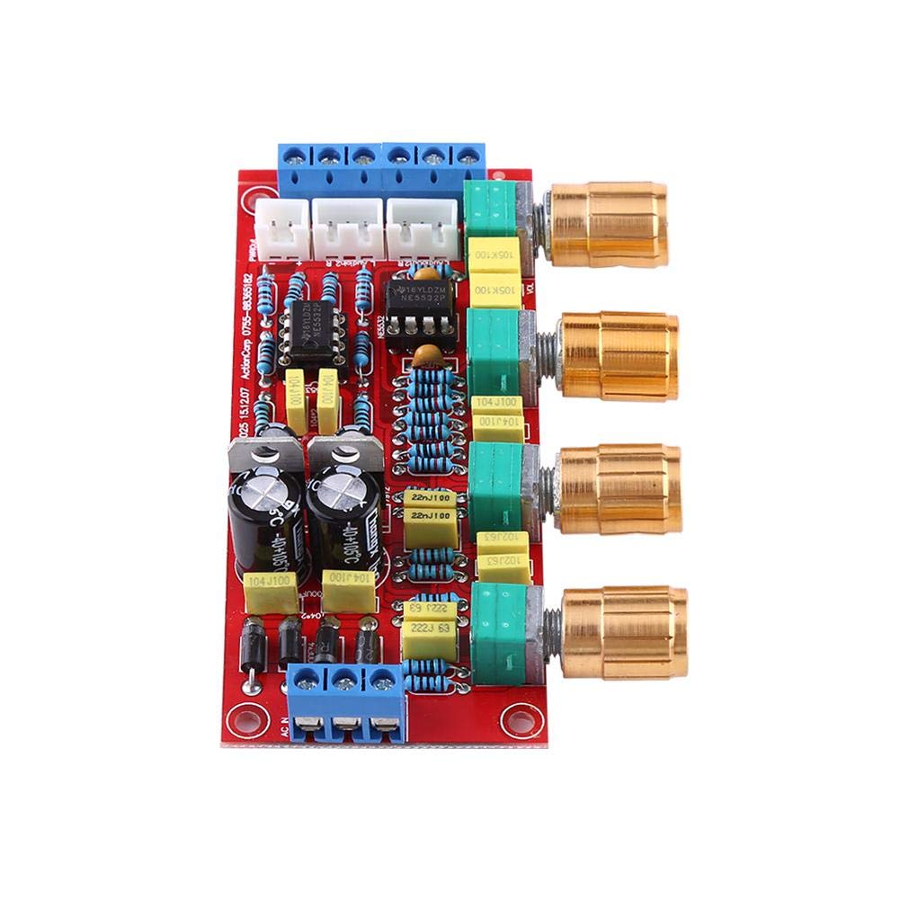 【퐄퐚퐬퐭퐞퐫퐌퐨퐧퐭퐡】 Audio,Volume Control HIFI Preamp NE5532 Pre-amplifier ...