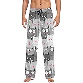 Camouflage Anchor Pajama Pants for Men With Pockets and Drawstring - Lounge Bottoms, Sleep PJ