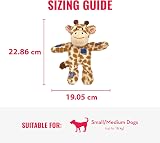 KONG Wild Knots Giraffe Dog Toy Small Medium view 3