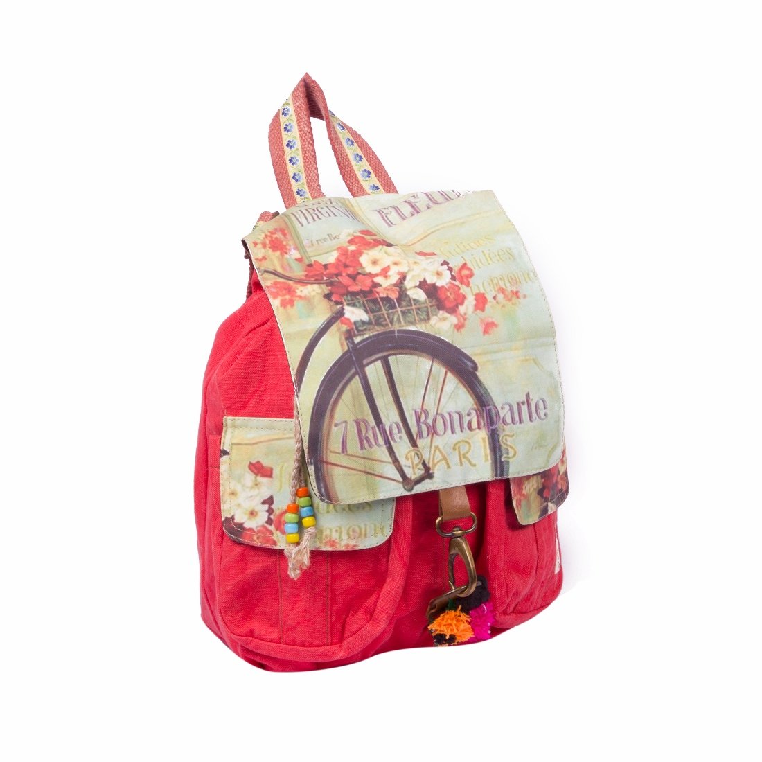 the house of tara women's backpack handbag(multicolour, htbp 082)