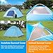 BATTOP 3-4 Person Water Resistant Camping Tent With Carry Bag for Backpacking,3 Season,Ideal Shelter for Casual Family Camping,Hiking,Outdoor Use