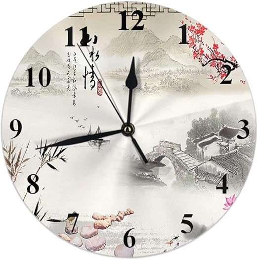 Kinhevao Chinesische Maluhr-Landschaft des Alten chinesischen