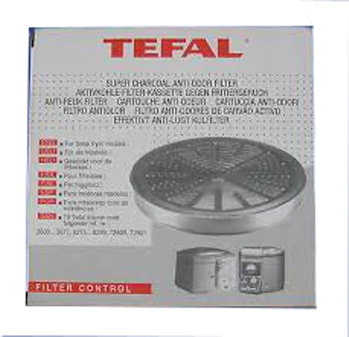 Amazon.com: Tefal Super Charcoal Anti-odor Filter for Deep Fryer: Kitchen & Dining
