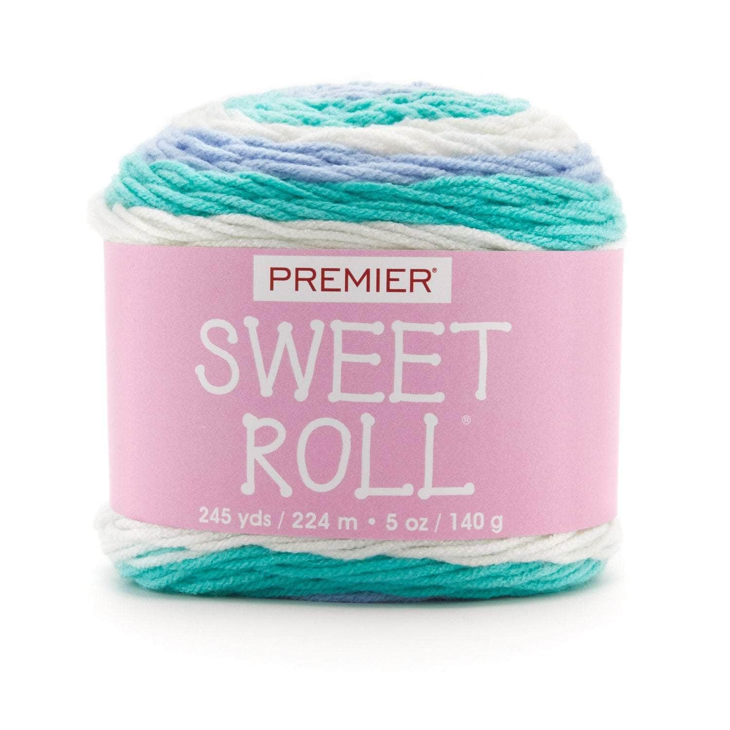 Premier Yarns Sweet Roll Yarn, Multi-Colour, 12.06 x 12.06 x 9.52 cm