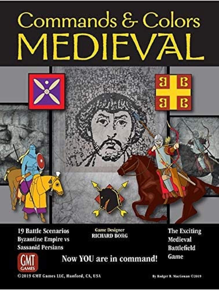 GMT Games GMT1901 Commands & Colours Medieval, Mixed Colours, Multi-color