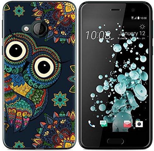 Yrlehoo For HTC U Play, Soft Silicone Case for HTC U Play Case Cover Etui Protect Backcase Protection, owl