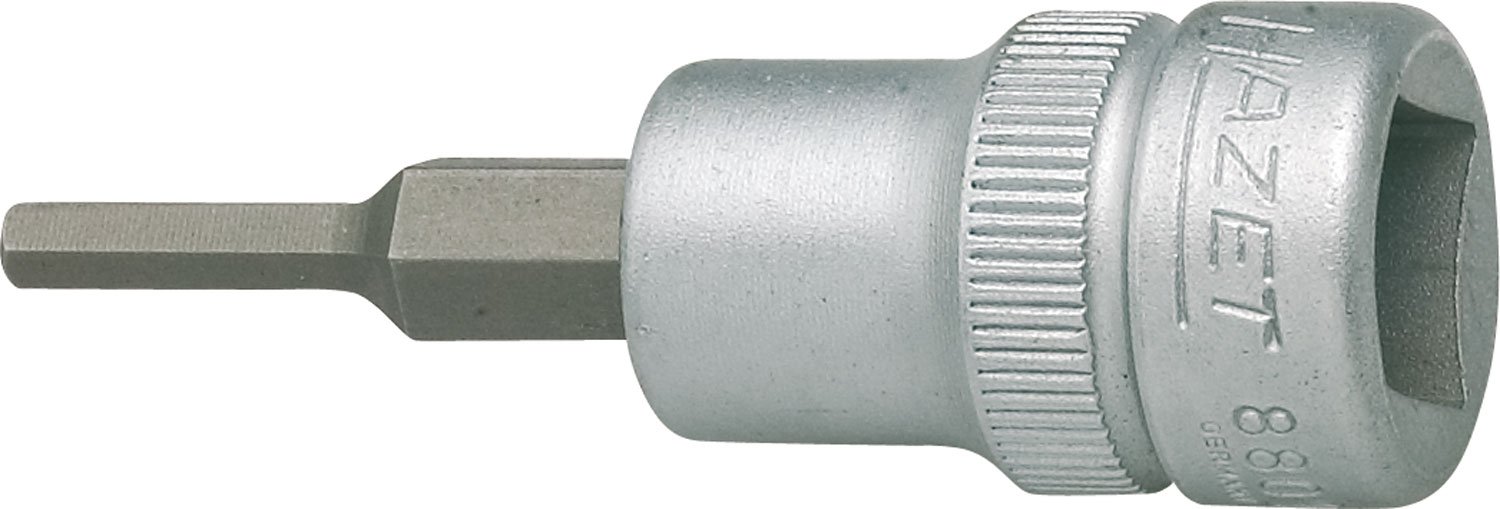 HAZET 8801-3 Hexagon Profile Screwdriver Socket - CVD-Tin Coated