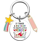 MOEXUKO Teacher Keychain Teacher Appreciation Gifts for Women Teacher Gifts for Women Thank You Teacher Gifts for Teacher Friends Teachers Day Birthday Teacher Graduation Gifts for Her