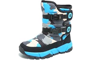 GUBARUN Boys Snow Boots Winter Waterproof Slip Resistant Cold Weather Shoes (Toddler/Little Kid/Big Kid)