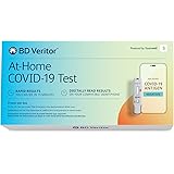 BD Veritor at-Home COVID-19 Digital Test Kit, Rapid Digital Results in 15 Minutes to Compatible Smartphone, No Human Interpre