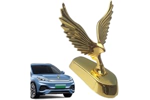 Car Emblem - 3D Metal Eagle Sticker | Hood Decor, Hood Ornament Decal, Eagle Wing Decorative Car Sticker, Realistic Vehicle D