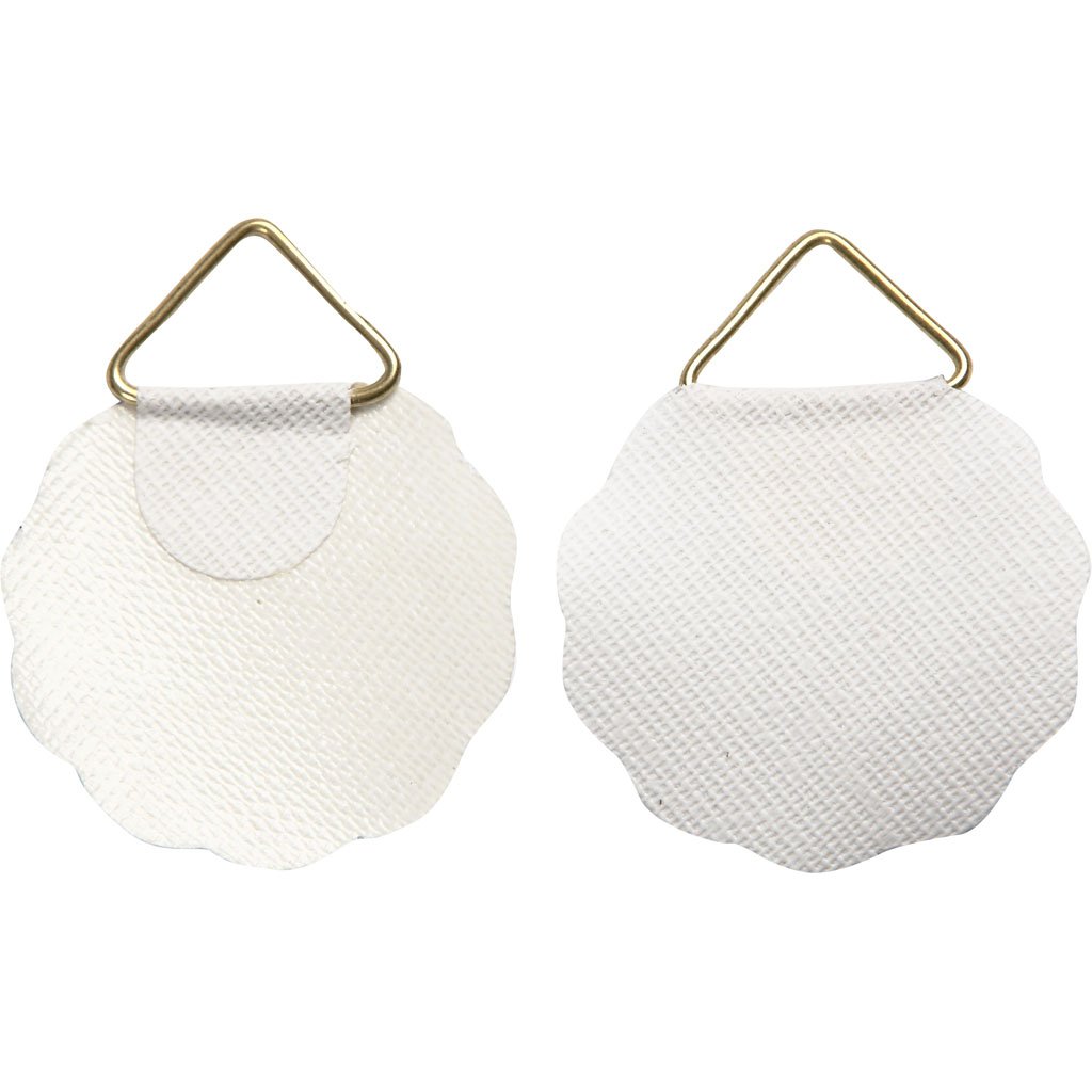 Picture Hangers, D: 30 mm, 100pcs