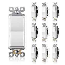 TOPELER 10 Pack Single Pole Decorator Light