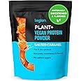 LEGION Plant+ Vegan Protein Powder, Rice and Pea, Plant Based Protein Blend. Gluten Free, GMO Free, Naturally Sweetened and Flavored, 20 Servings, 2 Lbs (Salted Caramel)