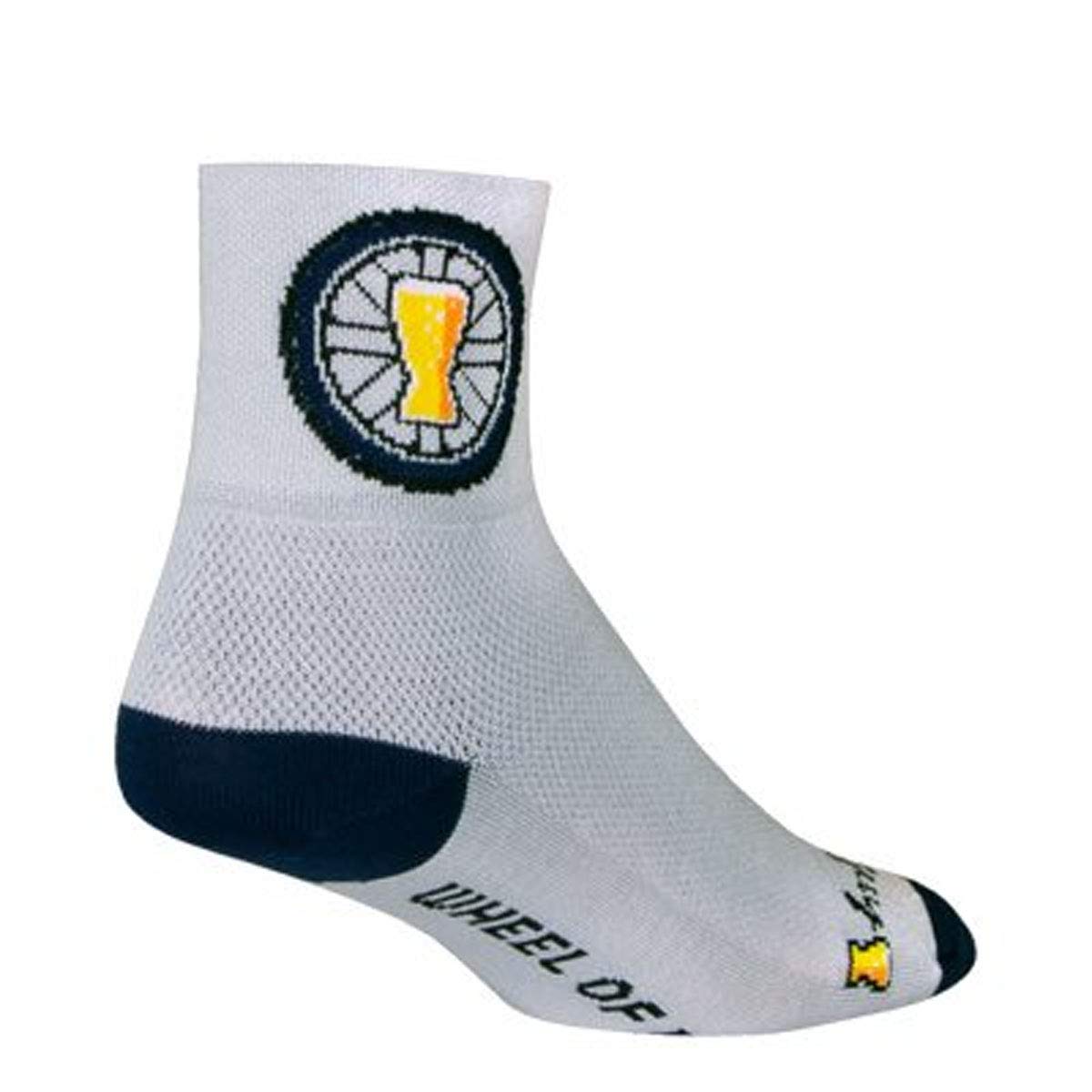 Sockguy Socks Classic 3" Cuff - Destiny L/XL Cycling/Running