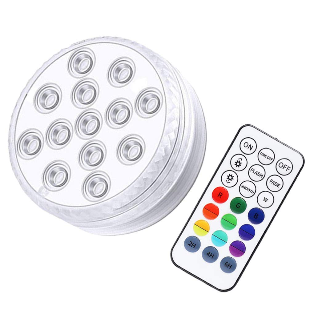 Buy TOPBATHY Submersible LED Lights IP68 Waterproof Hot Tub Light 13 Color Changing LED Lights