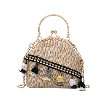 small straw crossbody bag