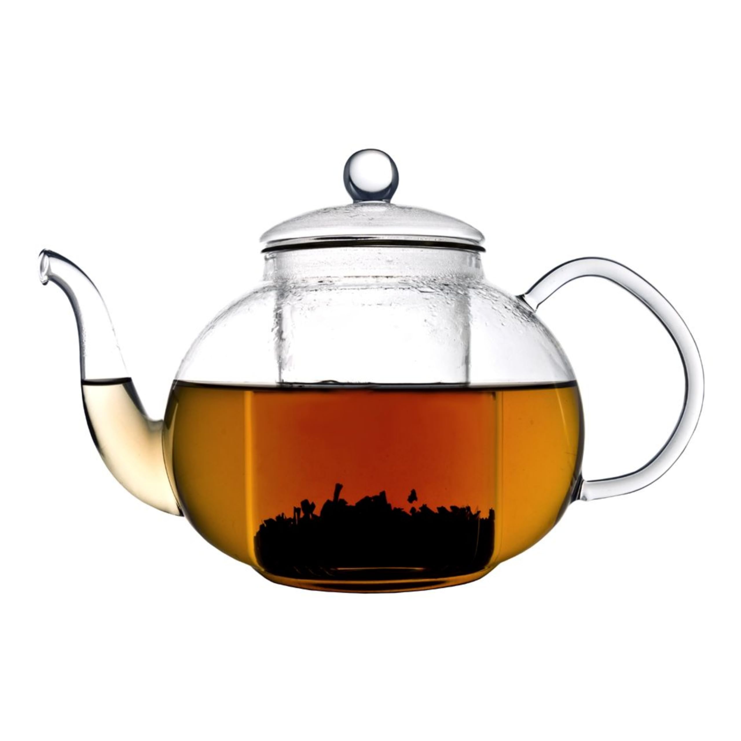 Bredemeijer Verona Single-Walled Glass Teapot, 14.9 x 23 x 15.6 cm, 1465