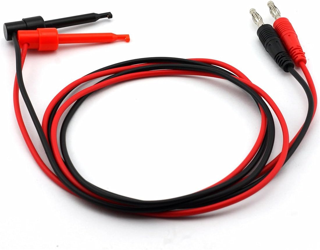 Oiyagai Banana to Minigrabber 4MM Banana Plug to Test Hook