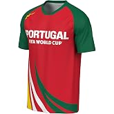 Outerstuff FIFA World Cup 2026 Mens Short Sleeve Sublimated Soccer Fashion Top