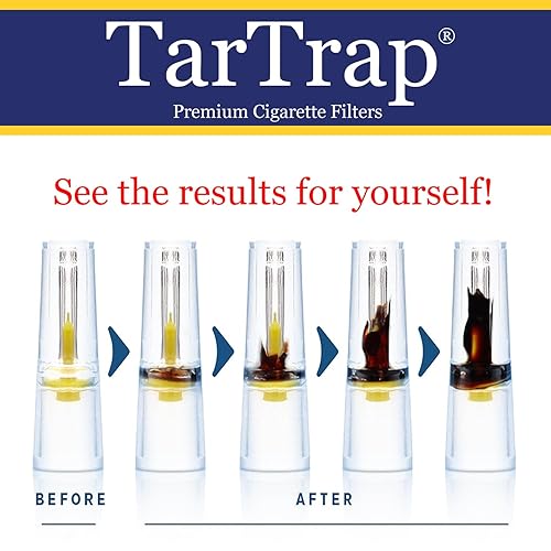 TarTrap Disposable Cigarette Filters - Bulk Economy Pack (1200 Filters Plus  4 Free Lighters), Cigarette Filters for Tar & Chemical Removal, Reusable  Cigarette Filters, Tar Bar Filters for Smokers, in Kenya